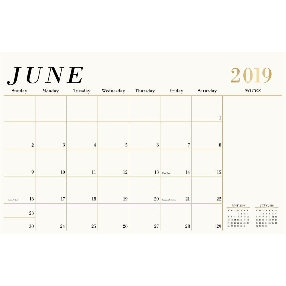 Goal Setting Desk Pad Calendar