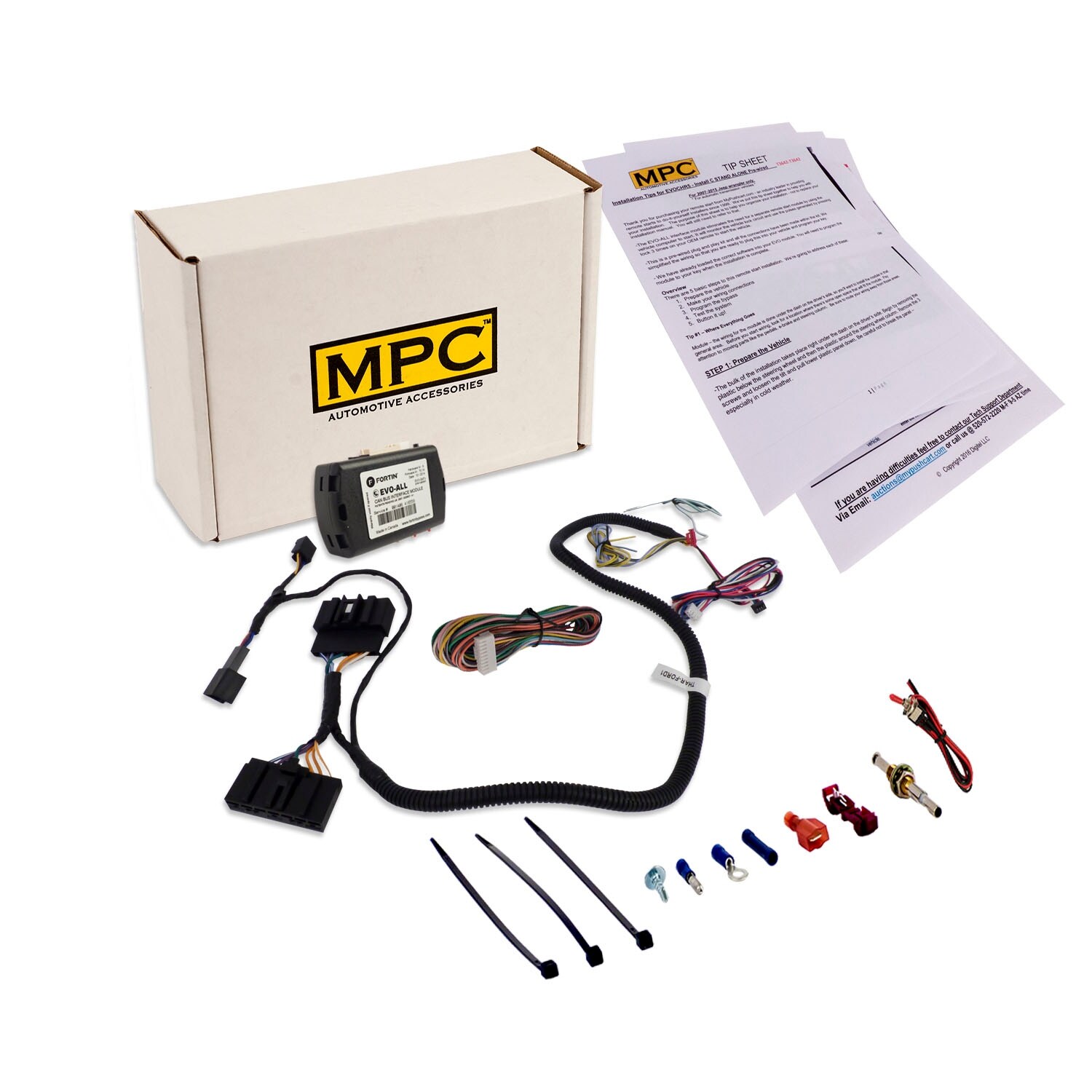 Shop Complete Add-on Remote Start Kit For 2013-2016 Ford Flex - Uses Factory Remotes - Includes T-Harness - Plug and Play - Free Shipping Today ...