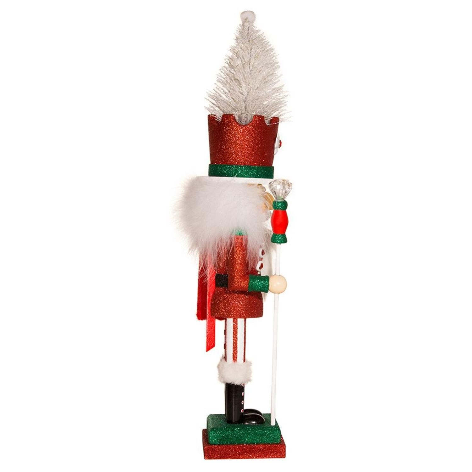 20 Red And Green Nutcracker With Led Christmas Decorative Figurine 20 Red And Green Nutcracker With Led Christmas Decorative Figurine