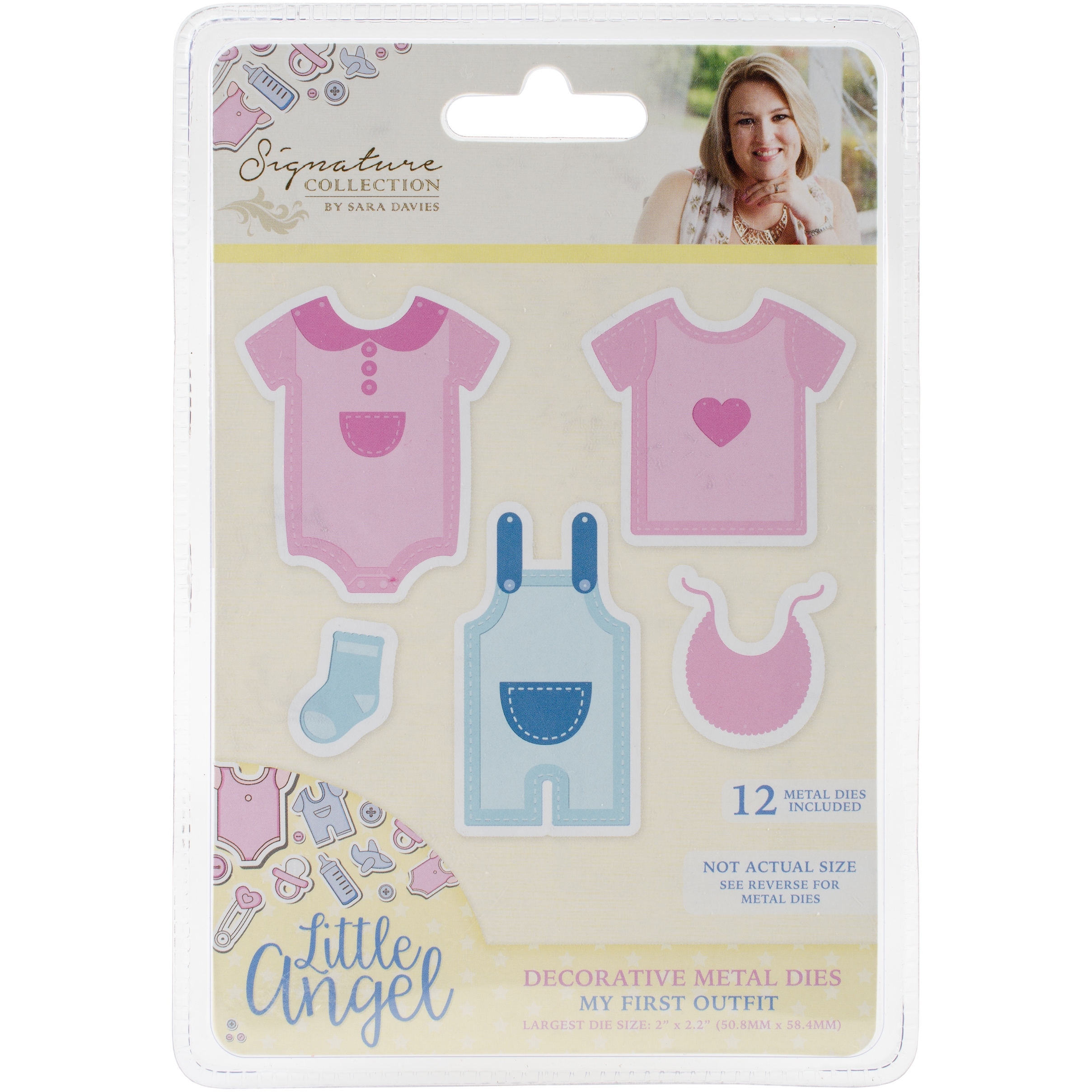 Shop Sara Davies Signature Little Angel Metal Dies,My First Outfit , Free Shipping On Orders Over $45 , Overstock.com , 17993741