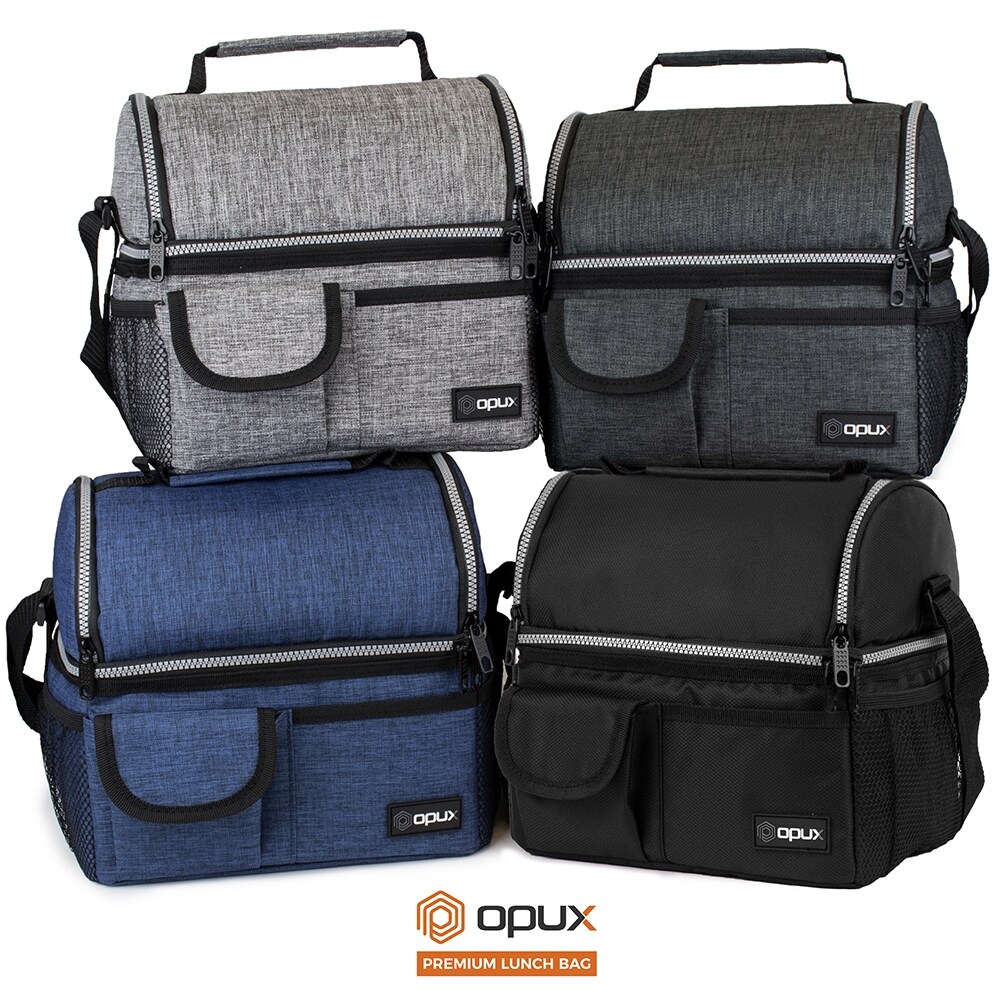 twin deck lunch bag