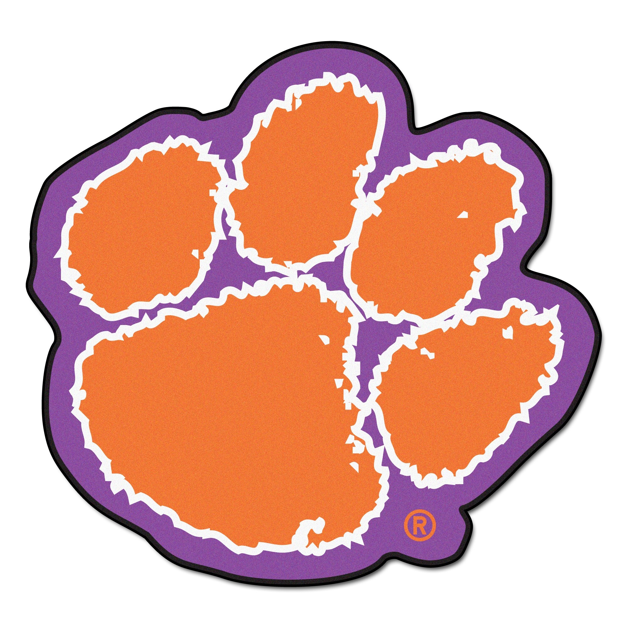 Shop Ncaa Clemson University Tigers Mascot Novelty Logo Shaped