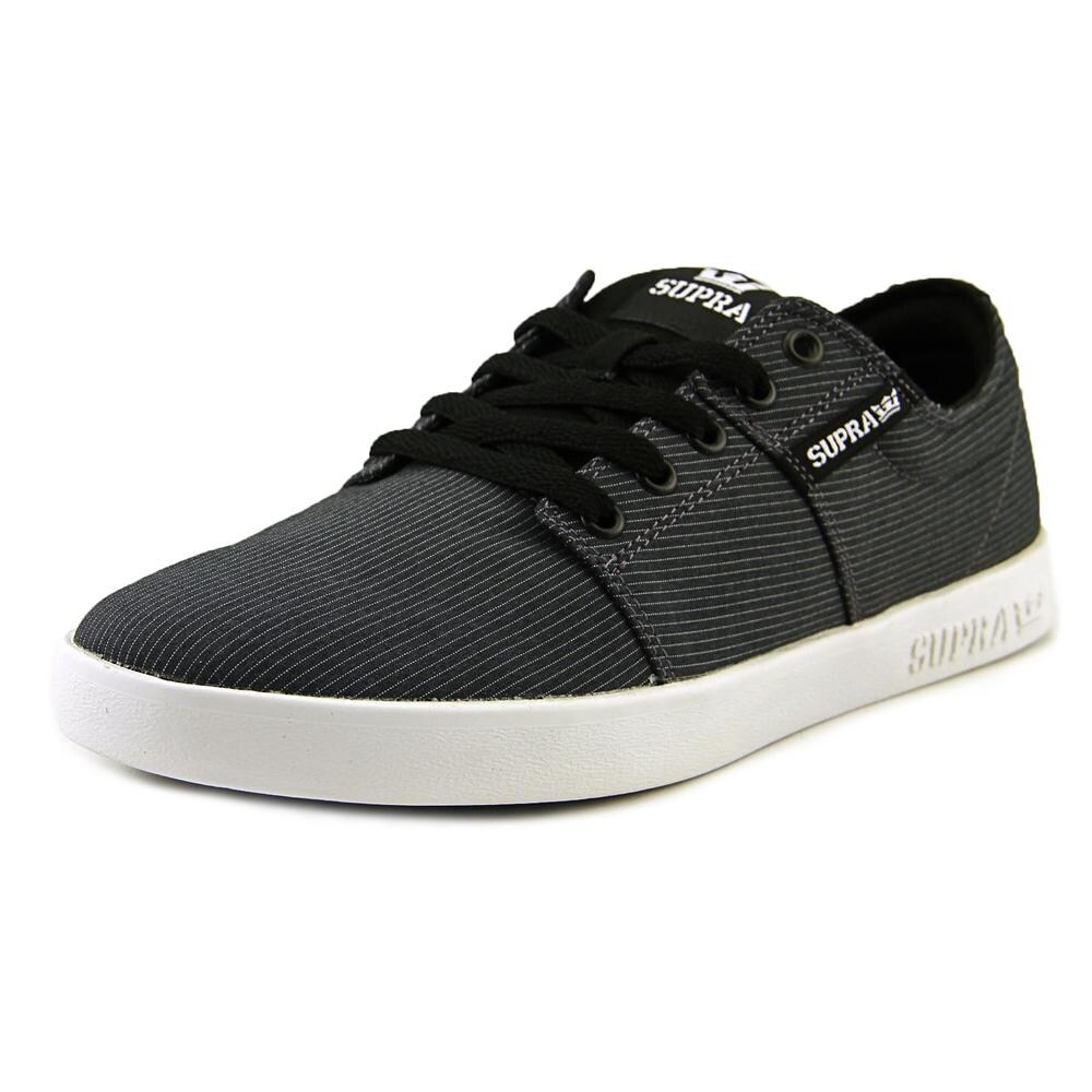 Supra Stacks II Men Round Toe Canvas Sneakers - Free Shipping Today ... Supra Stacks II Men Round Toe Canvas Sneakers - Free Shipping Today - Overstock.com - 22713962
