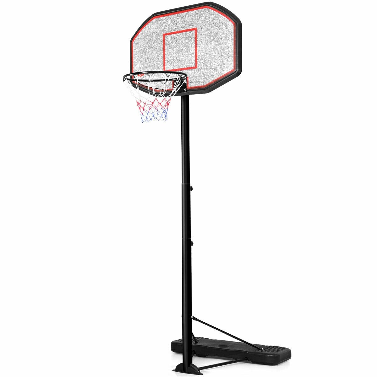 Shop Costway 10ft 43 Backboard In Outdoor Adjustable Height