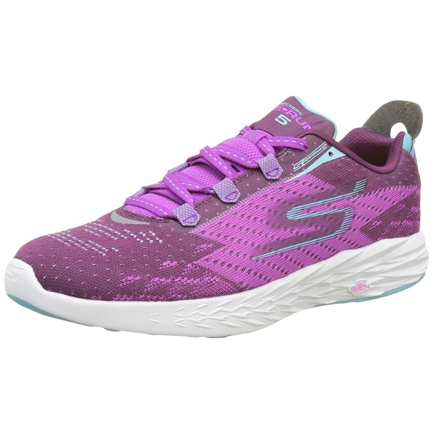 skechers go run 5 mens pink