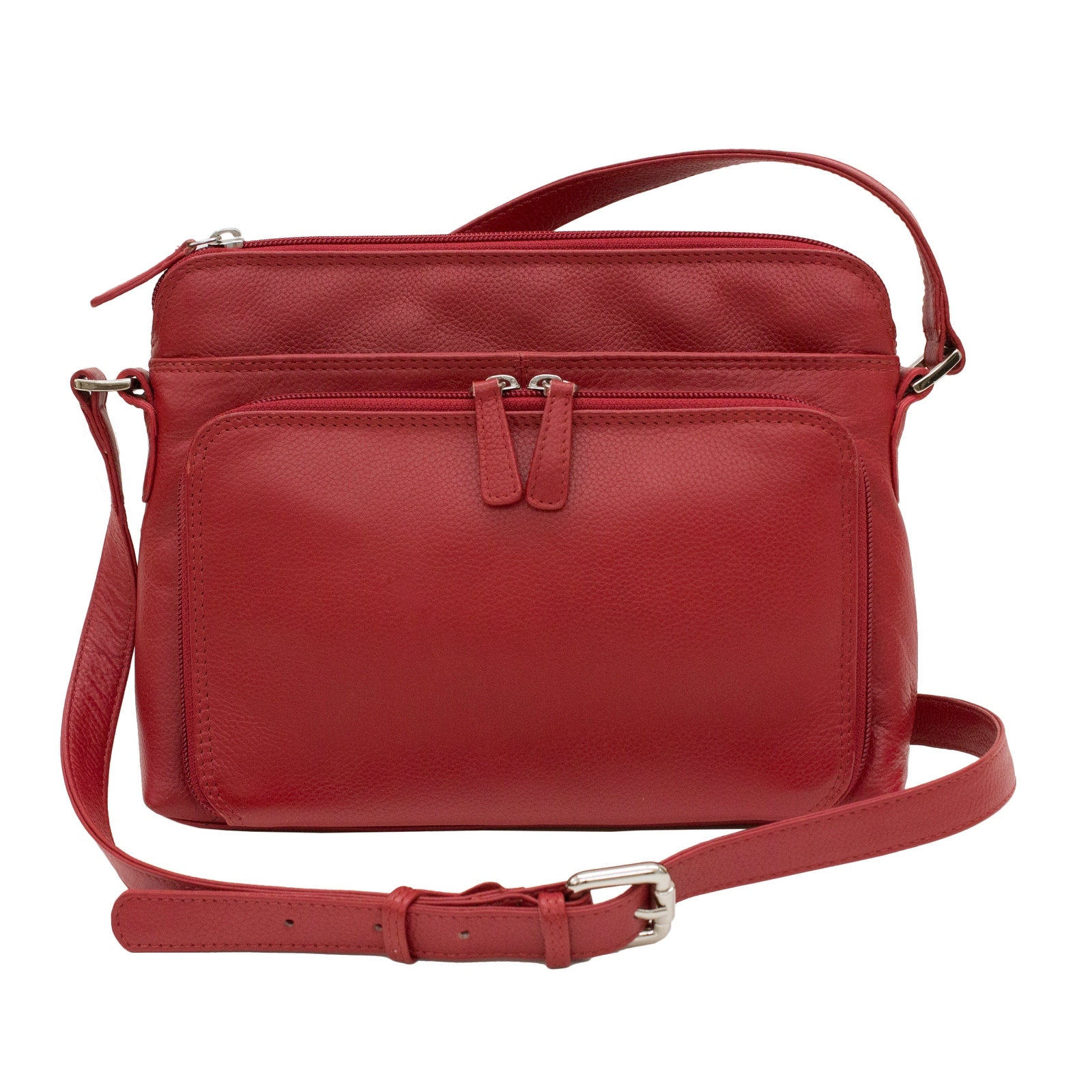 Ctm Women S Leather Shoulder Bag Purse With Side Organizer Ctm Women S Leather Shoulder Bag Purse With Side Organizer One Size Free Shipping Today 18506861