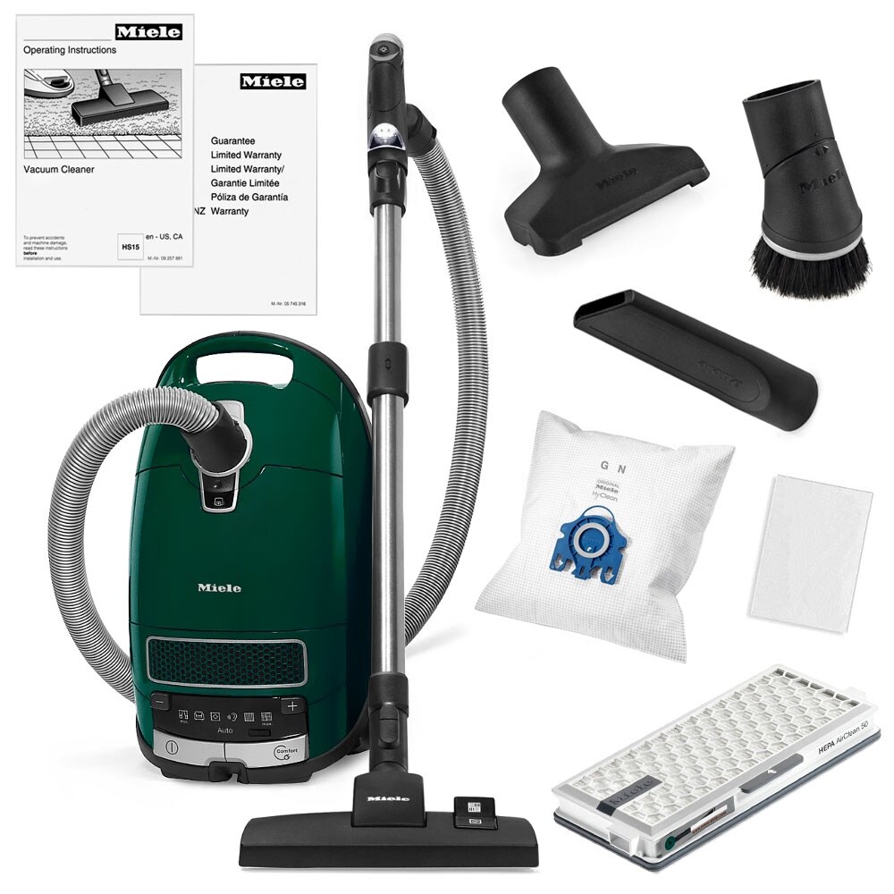 Shop Miele Complete C3 Alize Canister Vacuum Cleaner Sbd 285 3 Combo Tool Crevice Tool Upholstery Tool Dusting Brush More Overstock 13286585