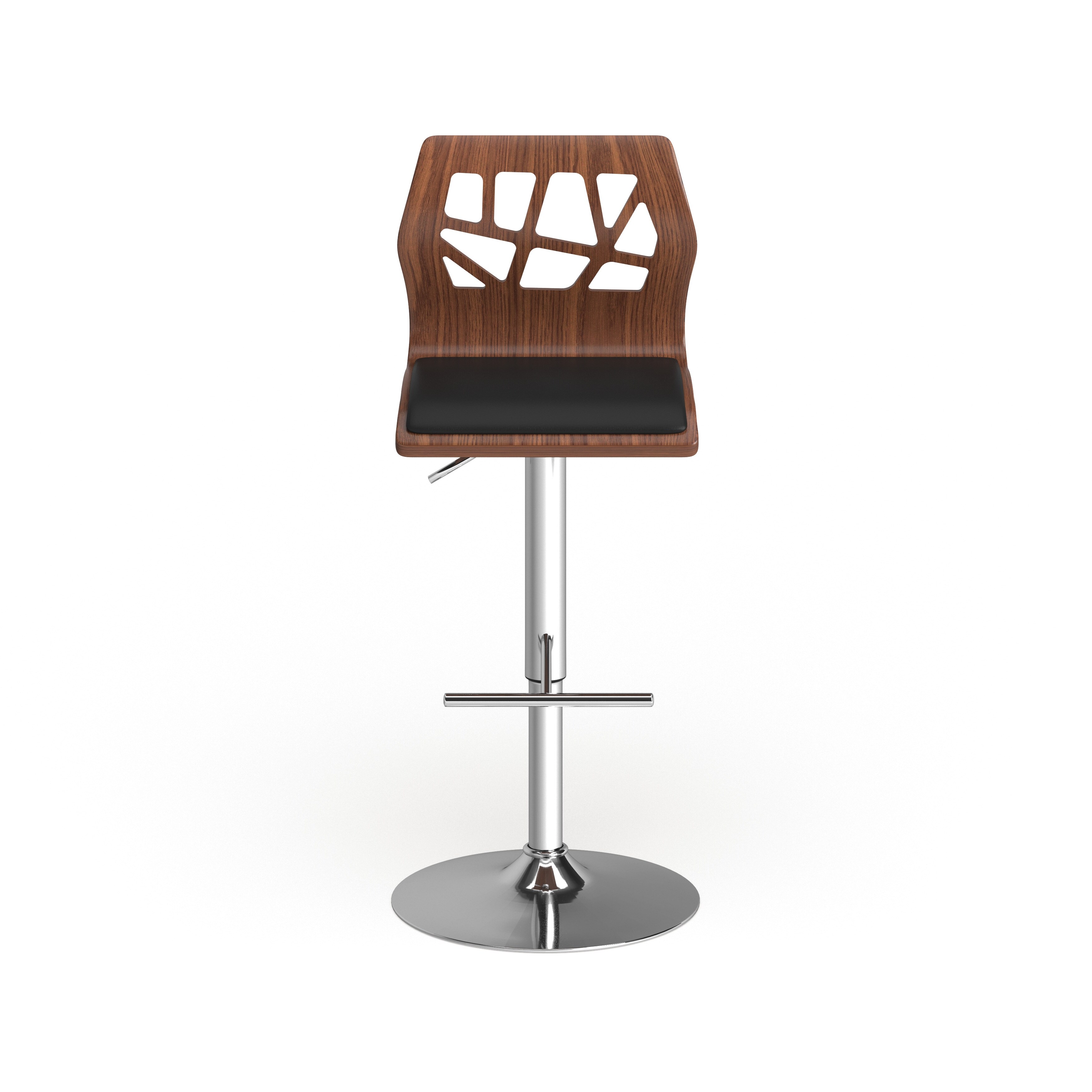Carson Carrington Sala Mid Century Modern Walnut Wood Adjustable Barstool N A Overstock Carson Carrington Sala Mid Century Modern Walnut Wood Adjustable Barstool N A Overstock