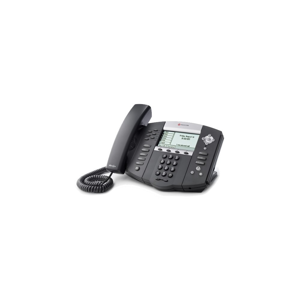 Polycom SoundPoint IP 650 (2200-12651-025) SoundPoint IP 650 6-Line IP  Phone (POE)