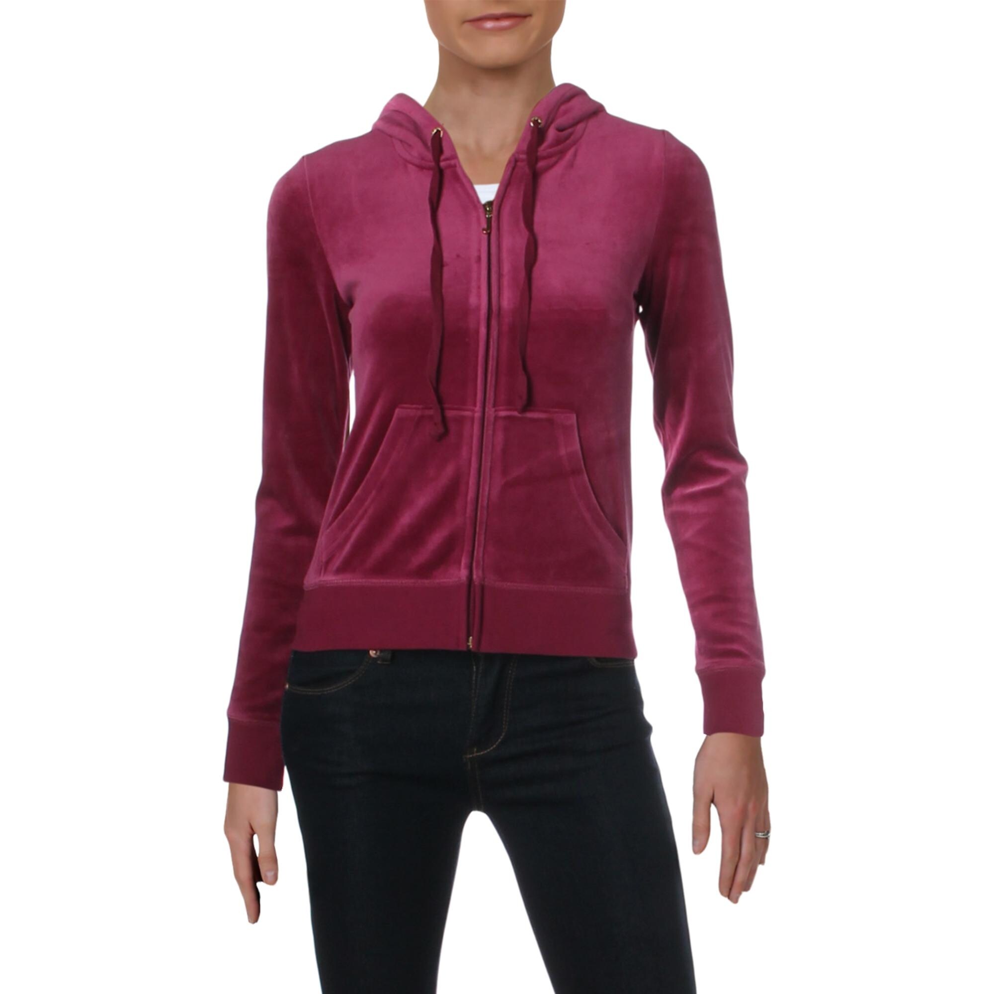 Shop Juicy Couture Black Label Womens Royal Crown Robertson Track Jacket Velour Overstock 29900858