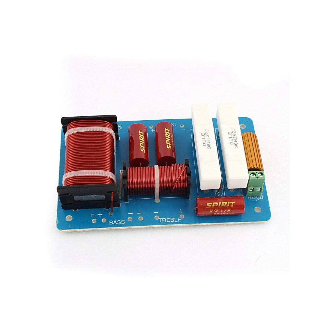 Unique Bargains 600w 2200hz 2 Way Speaker System Audio Hifi Crossover Filters Frequency Divider