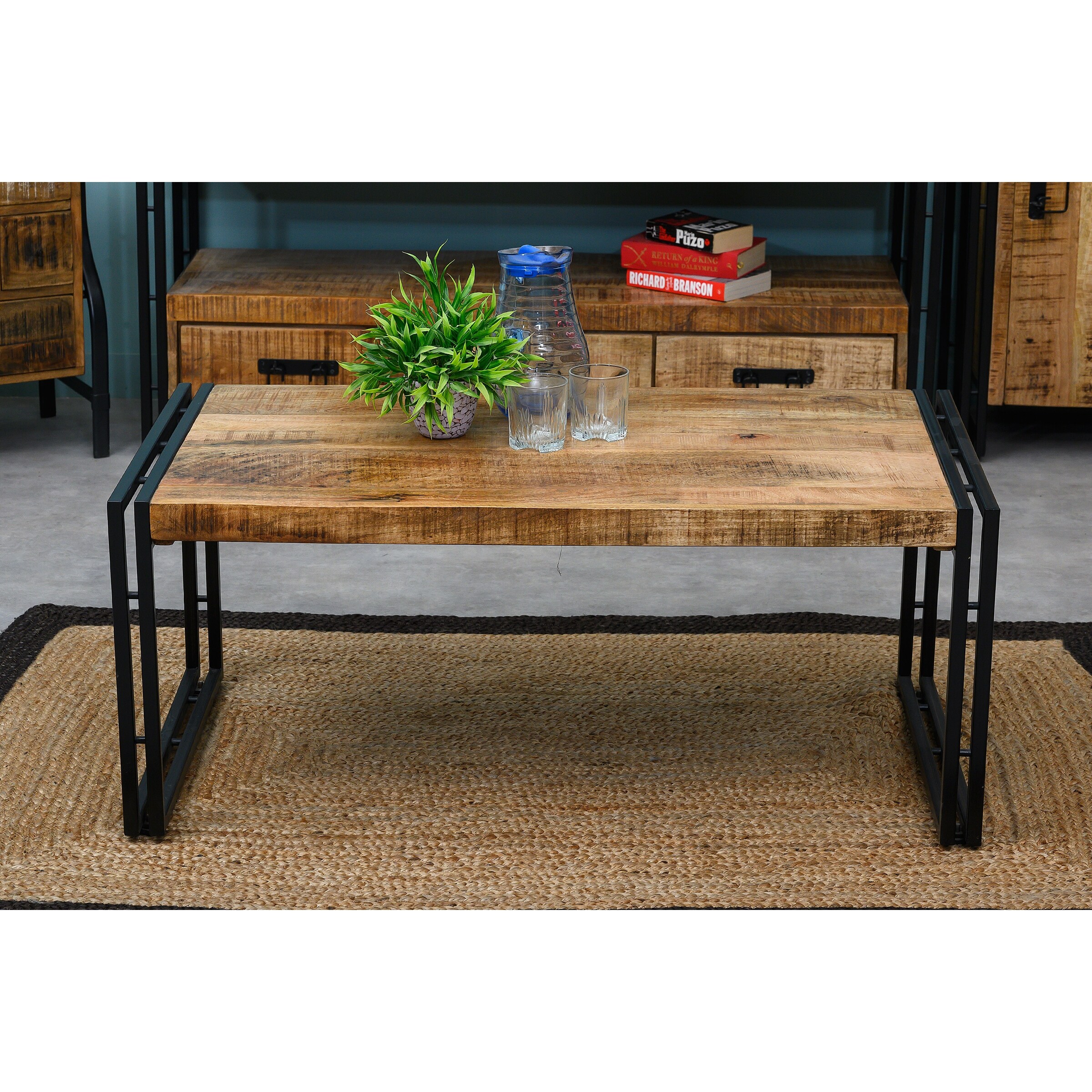 Expedition Solid Wood Metal Coffee Table On Sale Overstock 31796217 Posted on may 12, 2010 by grace murano. expedition solid wood metal coffee table