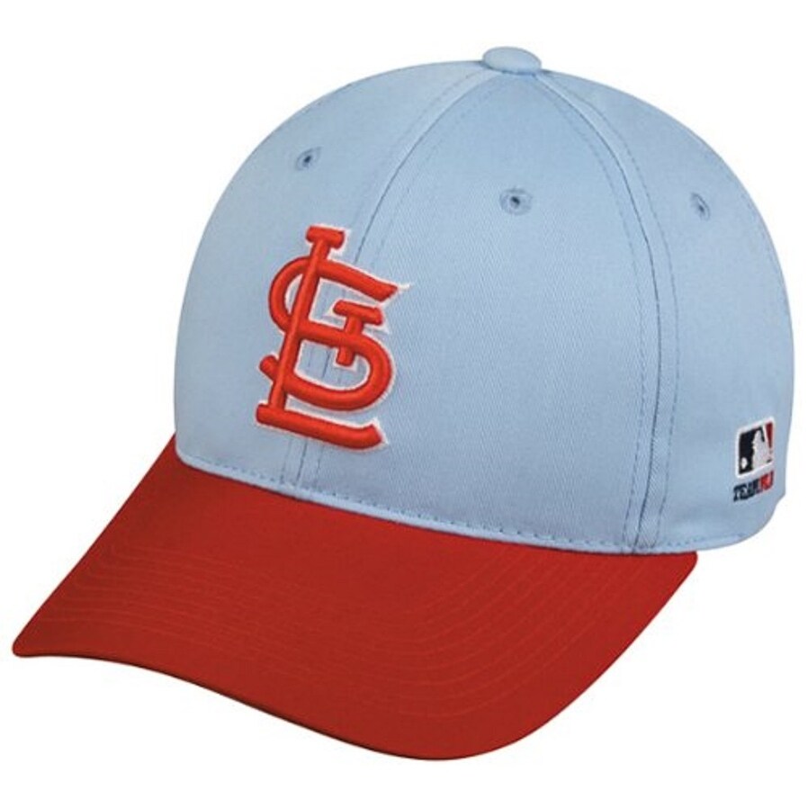 Shop Mlb Cooperstown Adult St Louis Cardinals Light Blue Red Hat Cap Adjustable Hook And Loop Closure Twill Throwback Overstock 16947403