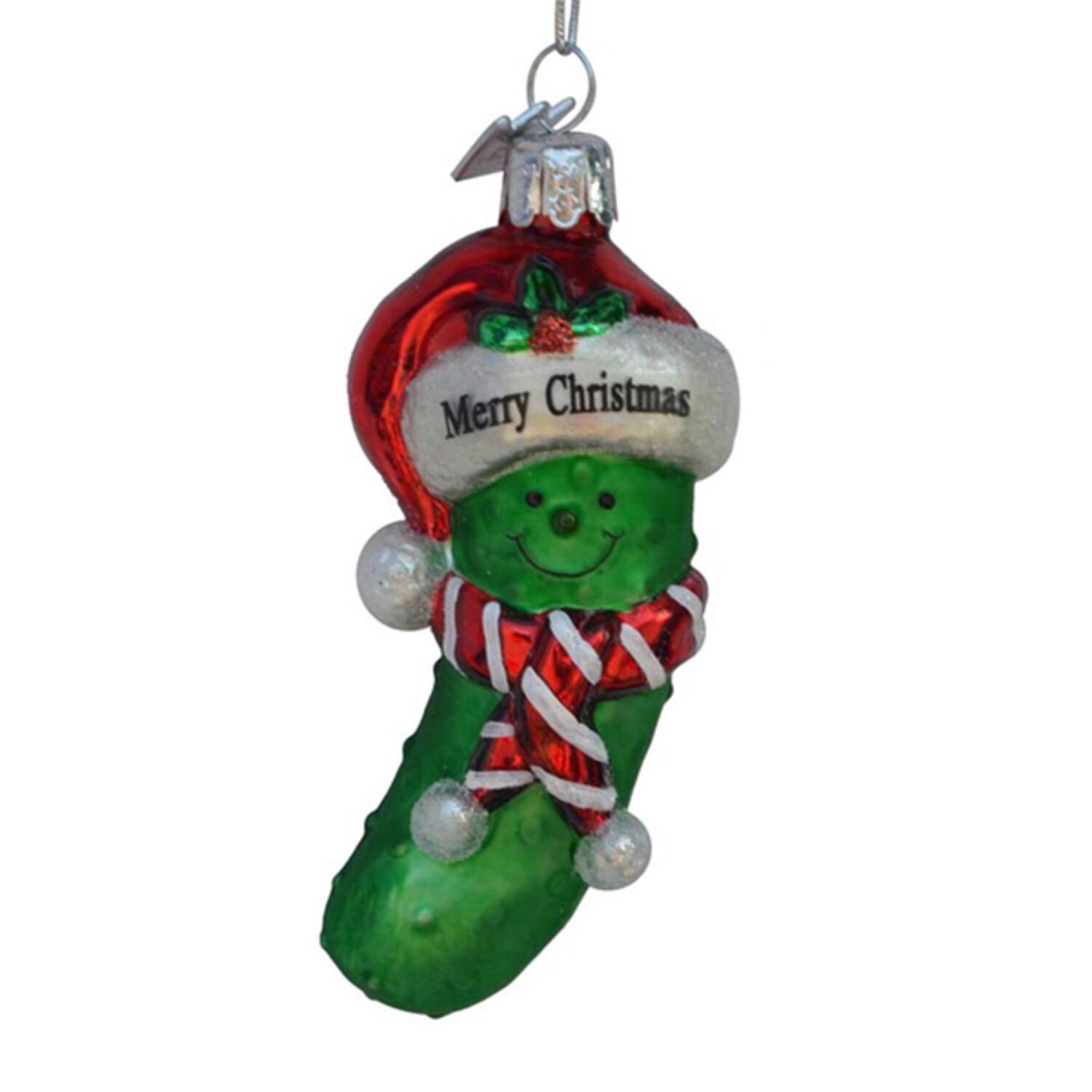 Pack Of 8 Noble Gems Glass Merry Christmas Pickle Christmas Pack Of 8 Noble Gems Glass Merry Christmas Pickle Christmas