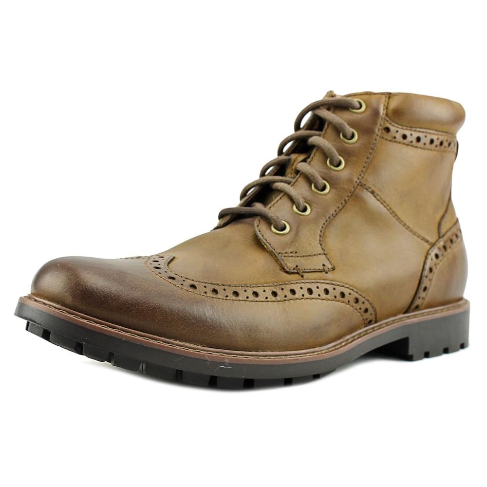 clarks wingtip boots