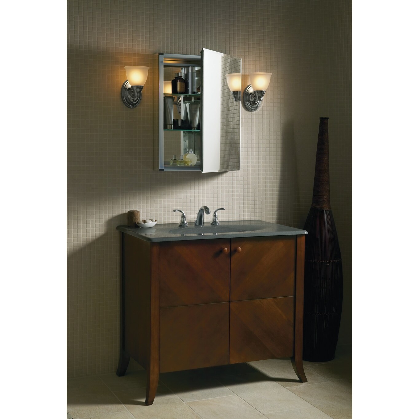 Kohler K Cb Clc2026fs 20 X 26 Single Door Reversible Hinge Kohler K Cb Clc2026fs 20 X 26 Single Door Reversible Hinge Frameless Mirrored Medicine Cabinet Silver Aluminum N A Free Shipping Today