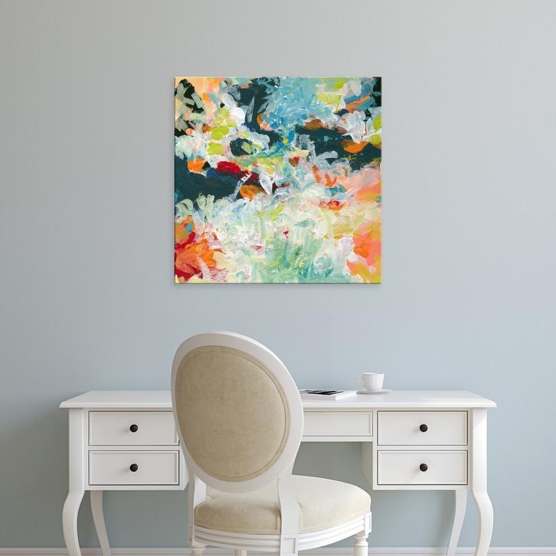 Easy Art Prints Jan Weiss S Lunar Freefall 3 Premium Canvas Art
