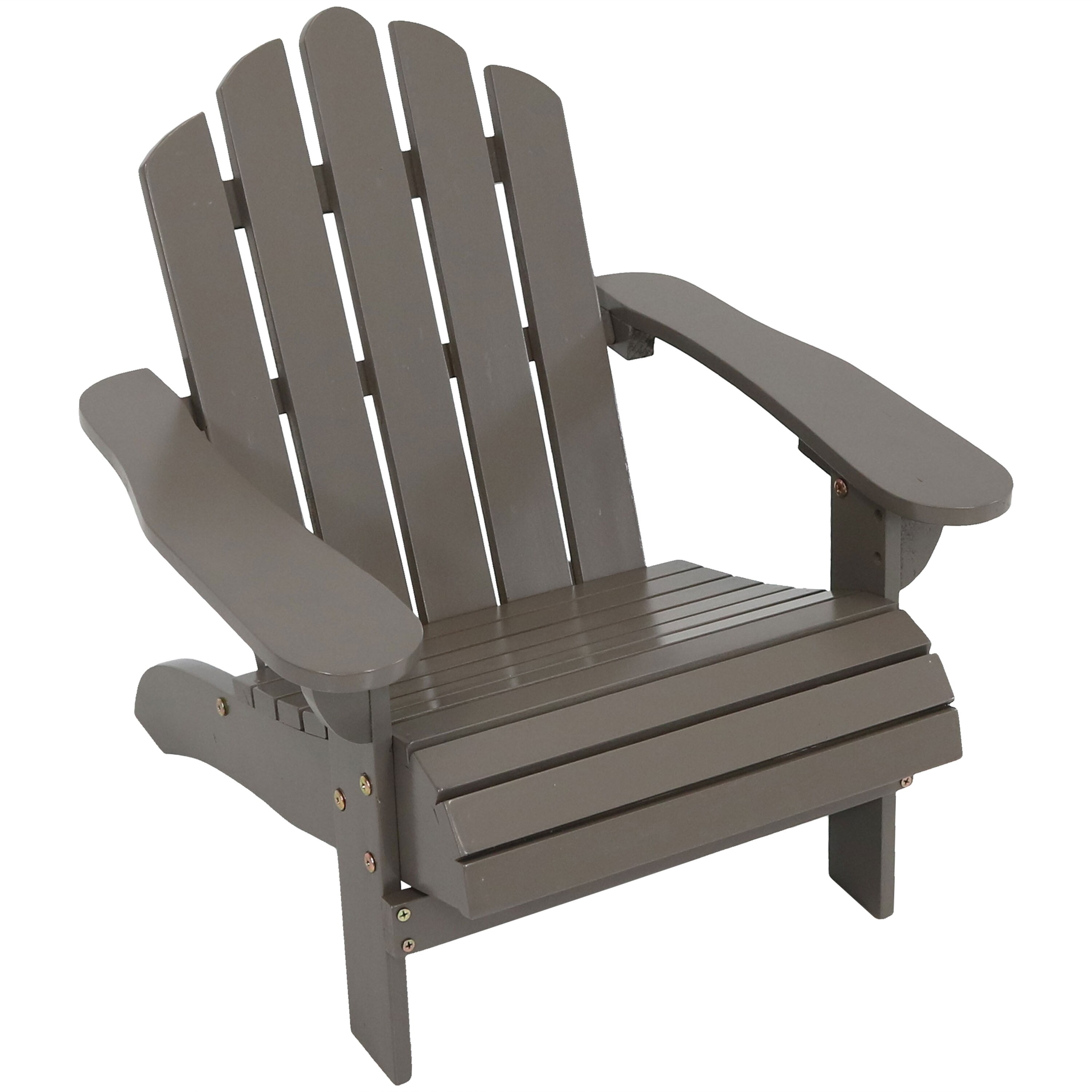 Sunnydaze Toddler Wooden Adirondack Chair Non Toxic Paint Multiple Colors