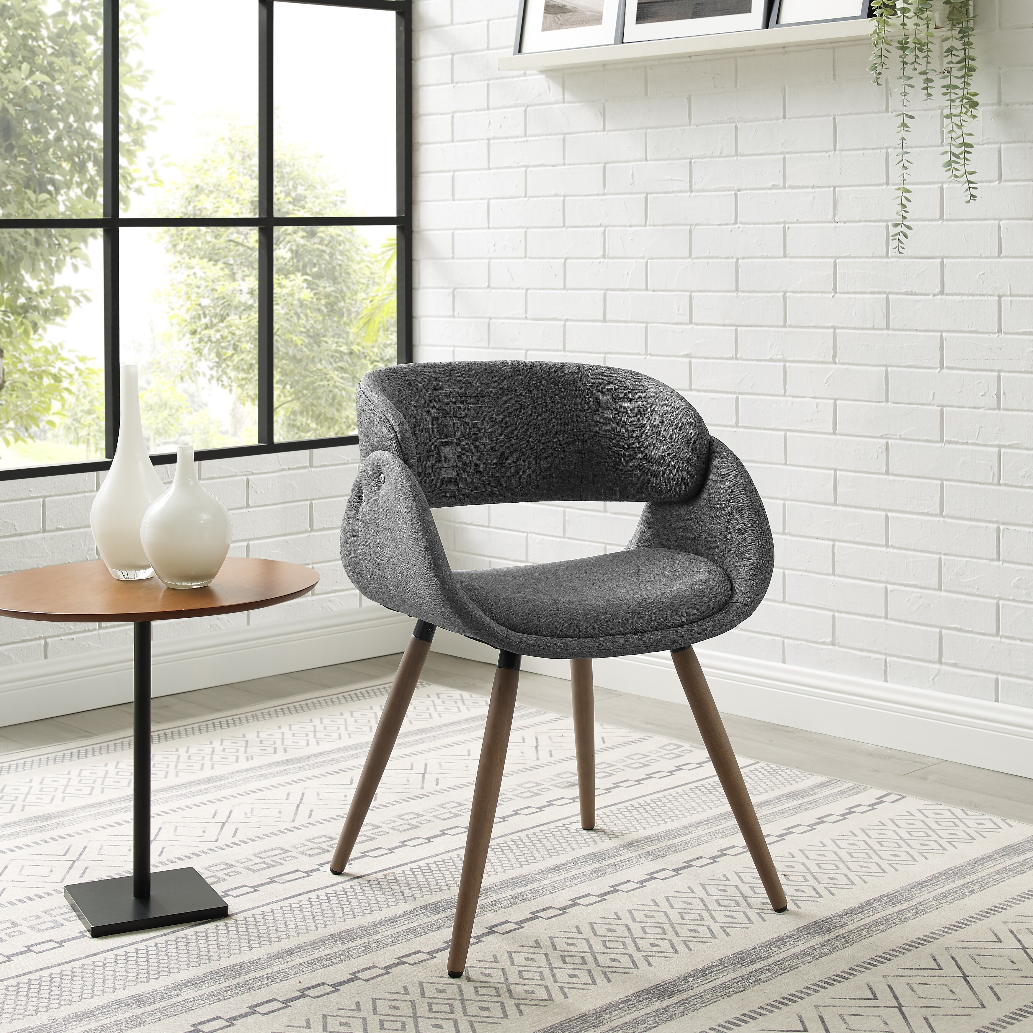 Corvus Mid Century Modern Accent Chair On Sale Overstock 20882542