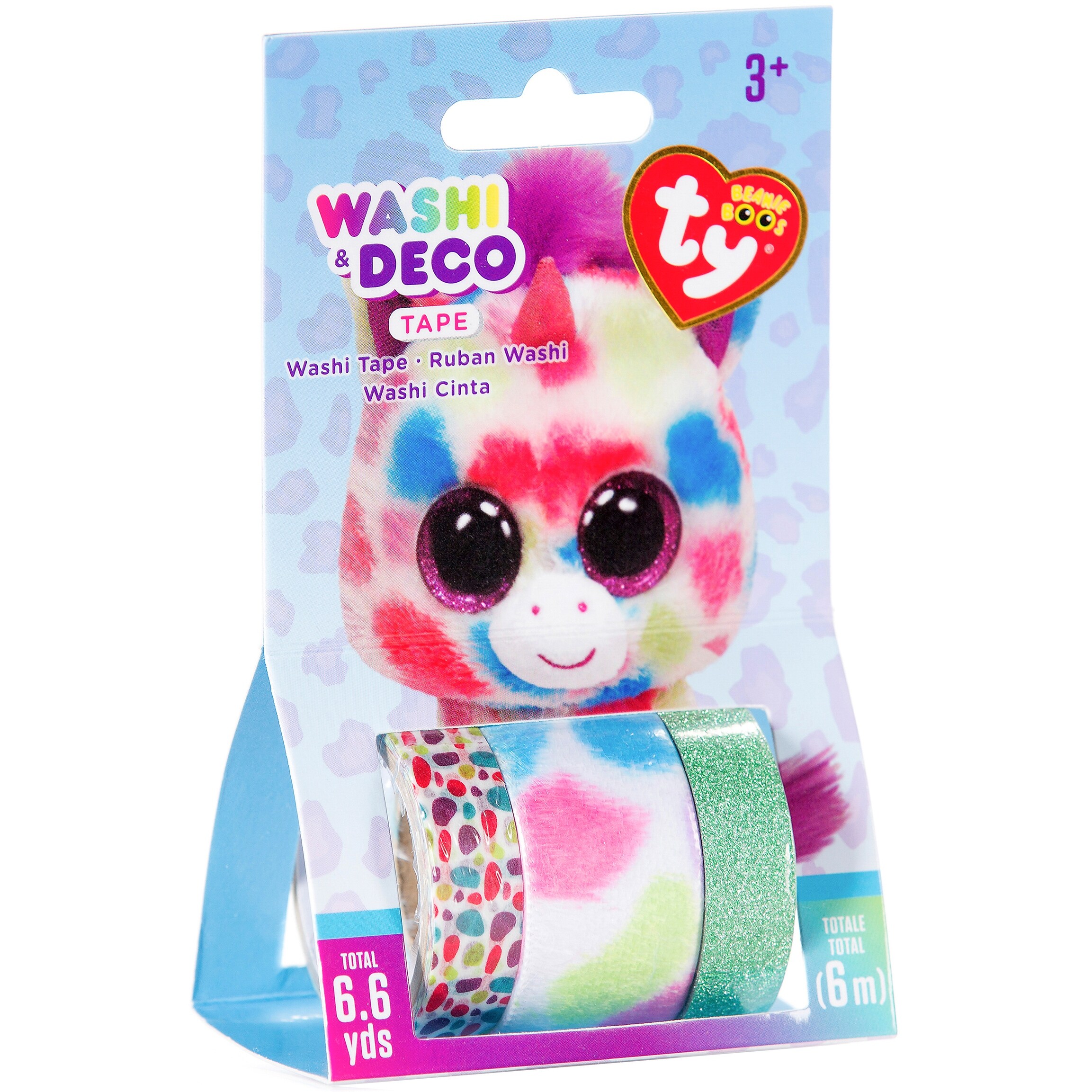 Shop Beanie Boo Washi Tape 3 Pkg Wishful Unicorn Wishful Unicorn