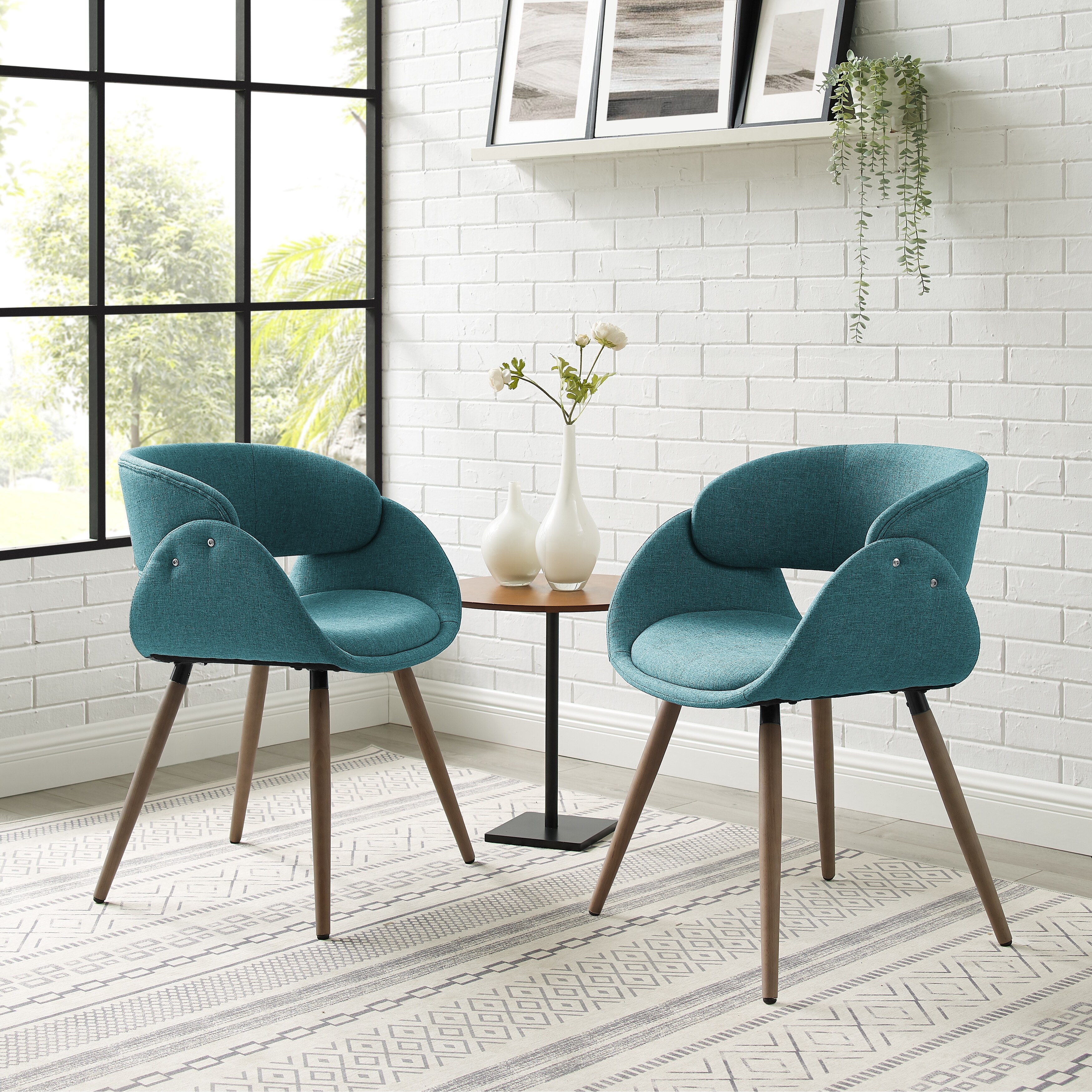 Corvus Mid Century Modern Accent Chair On Sale Overstock 20882542