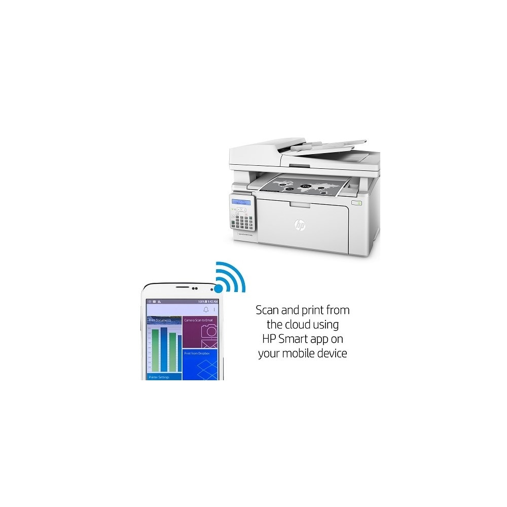 Shop HP LaserJet Pro MFP M130fn Multifunction Laser Printer w/ Manual Duplex Printing - Free Shipping Today - Overstock.com - 15147236