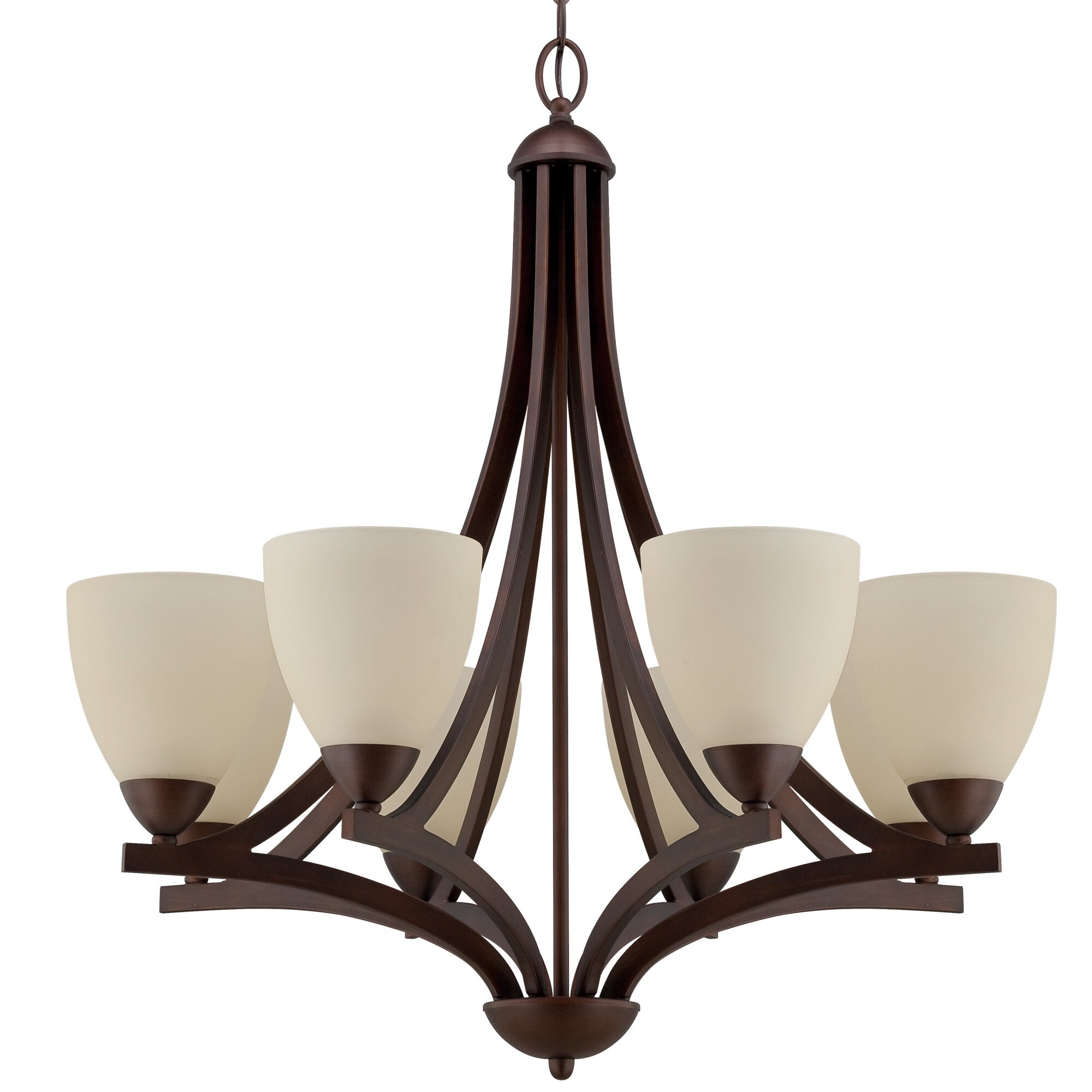 Shop Craftmade 37728 Almeda 8 Light Chandelier 30 Inches Wide