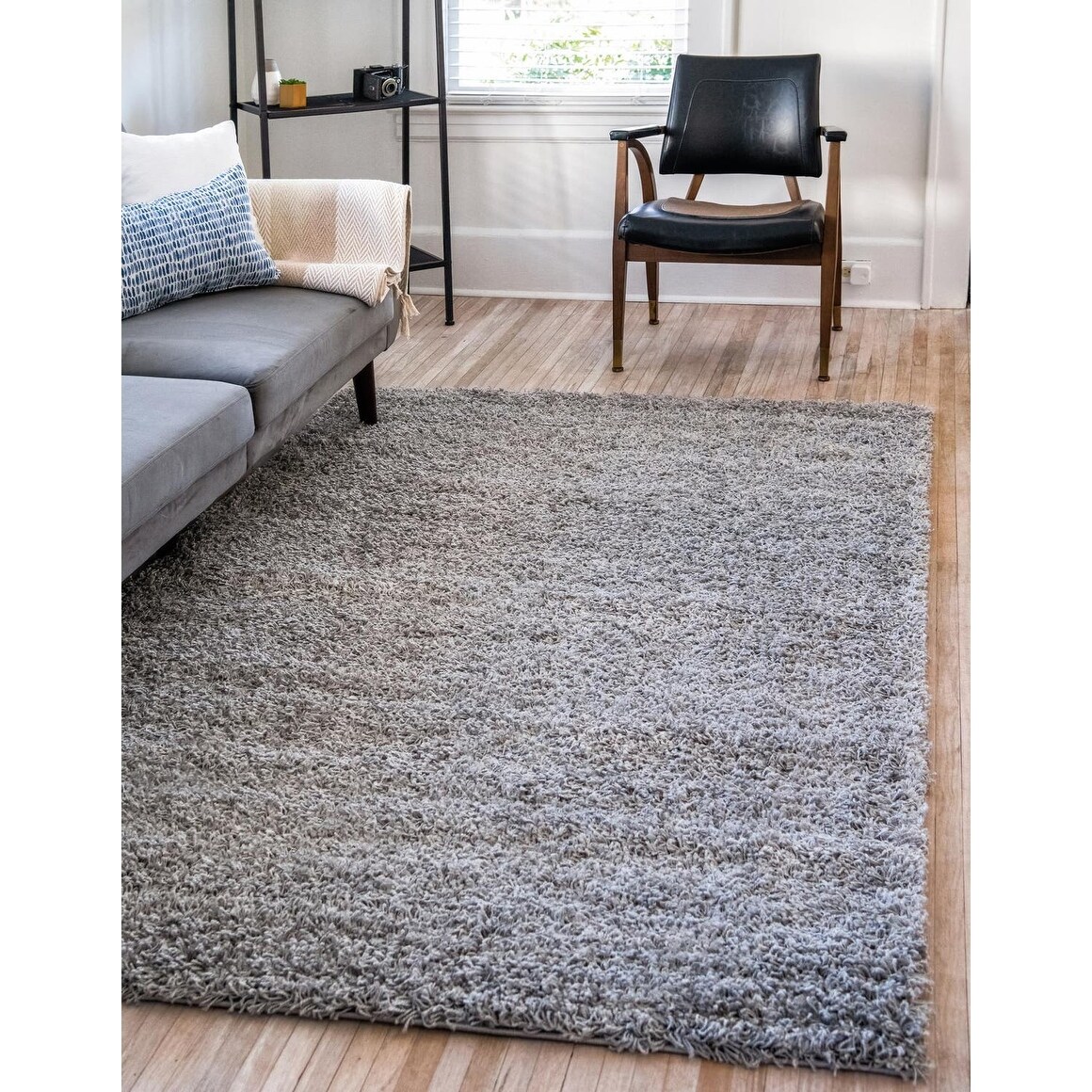 Shop Unique Loom Solid Shag Area Rug Overstock 21118644
