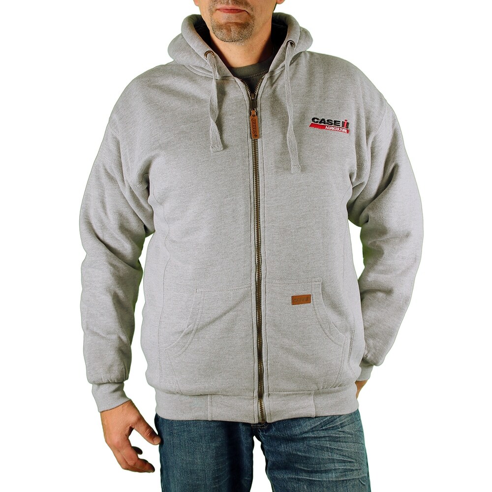 Shop Case Ih Men S Sherpa Lined Hoodie Overstock 14413703