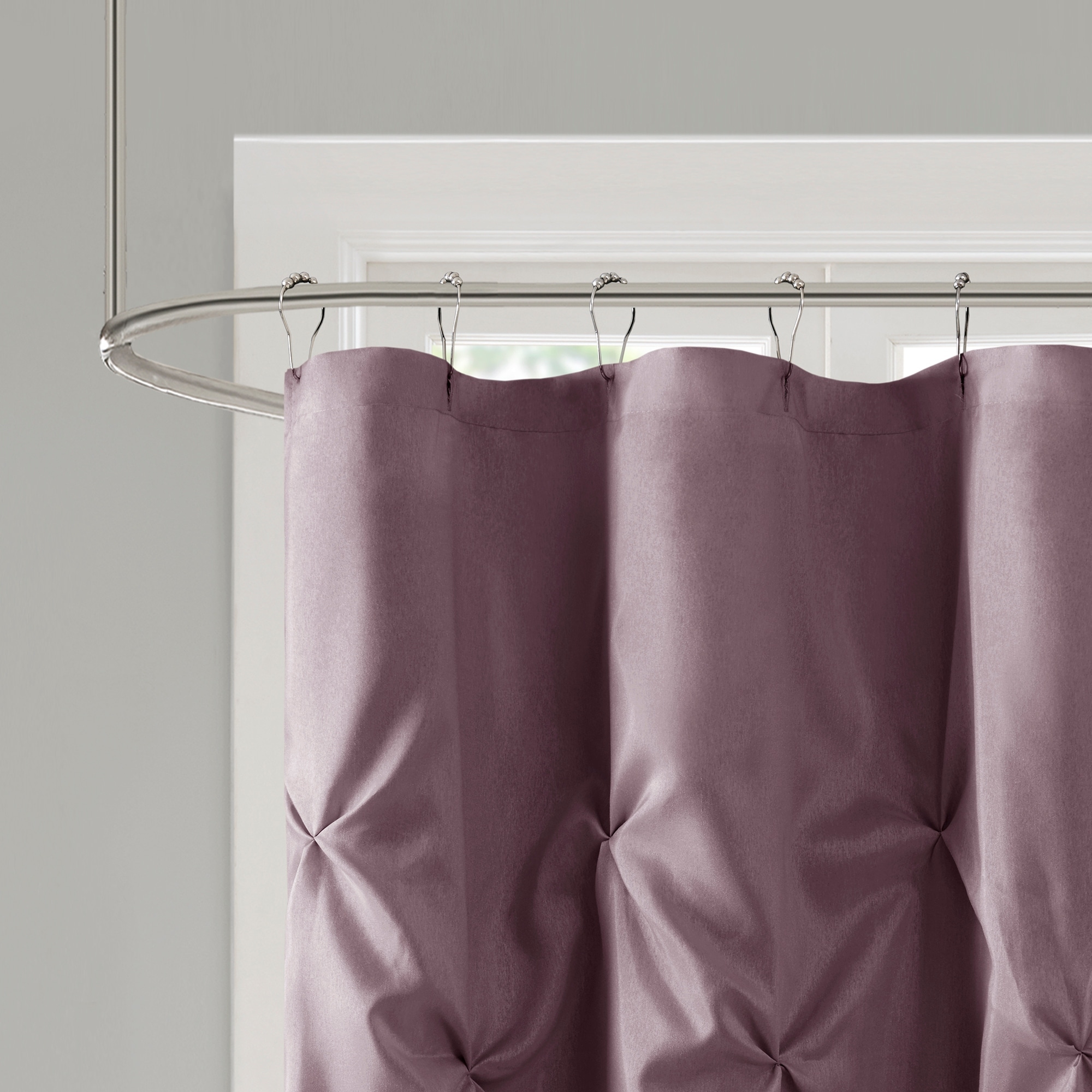 Silver Orchid Haid Polyester Shower Curtain Overstock 21180697