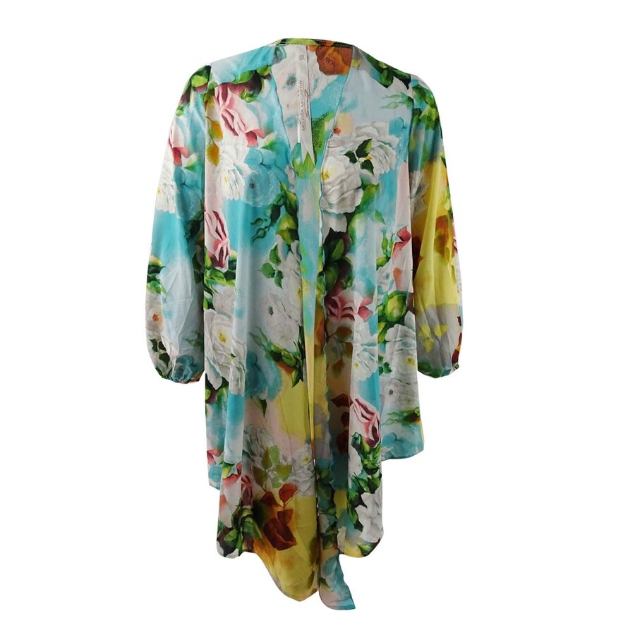 Shop Melissa Mccarthy Seven7 Women S Plus Size Full Sleeve Drape