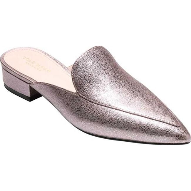cole haan piper mule leopard print