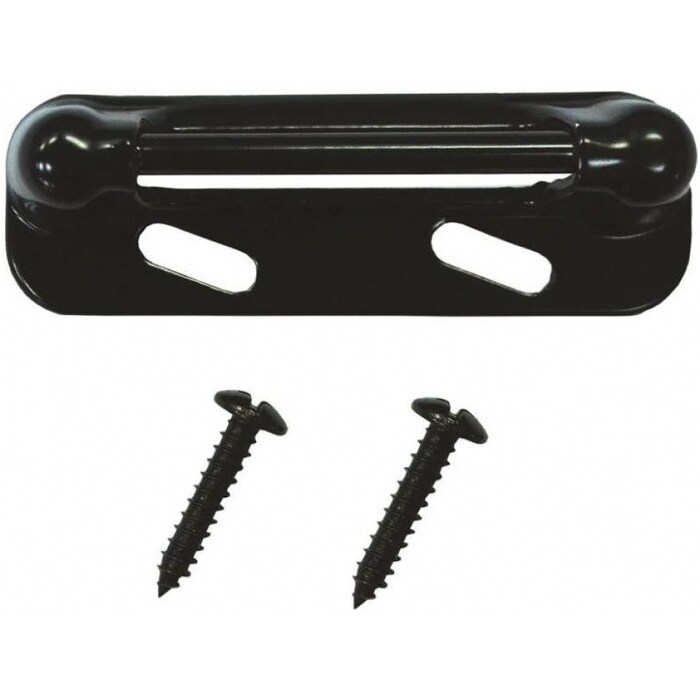 Prosource 41005 U Ps Storm Screen Door Strike Plate Black