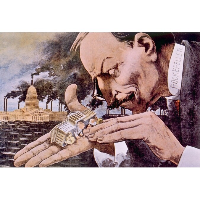 John D Rockefeller Depicted In The Political Cartoon The Trust Giants Point Of View By Horace Taylor In The Verdict History Overstock 24347024 Winthrop rockefeller institute's conference on political reform discussion with former sen. john d rockefeller depicted in the political cartoon the trust giants point of view by horace taylor in the verdict history