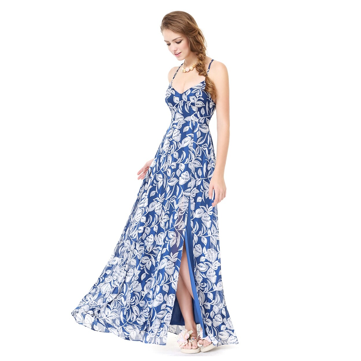 side split summer dress