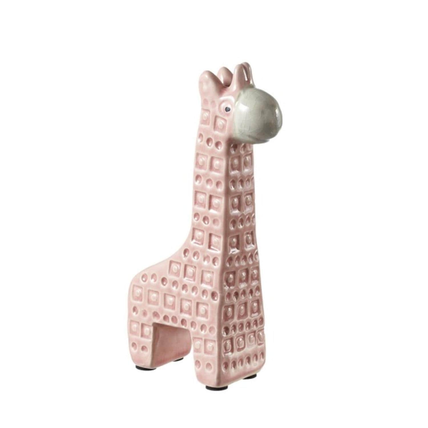 Pack Of 8 Short Baby Pink And White Ceramic Giraffe Statues Pack Of 8 Short Baby Pink And White Ceramic Giraffe Statues 6 87 Free Shipping Today 22108346