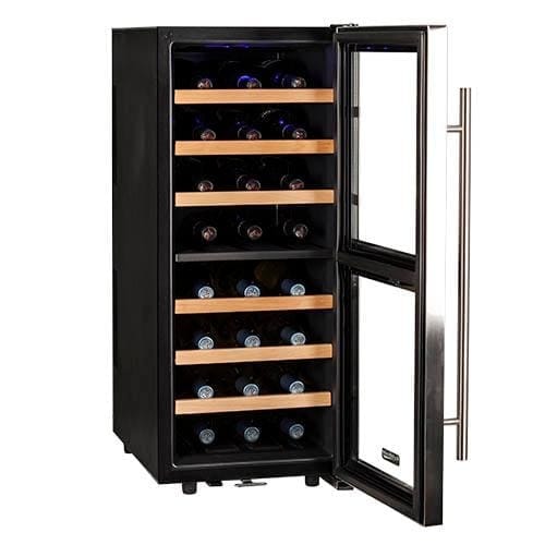 Koldfront Twr247e 14 Inch Wide 24 Bottle Wine Cooler With Dual Koldfront Twr247e 14 Inch Wide 24 Bottle Wine Cooler With Dual Cooling Zones Free Shipping Today 20856781