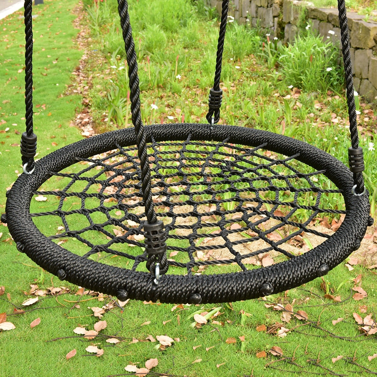Costway 31 5 Kid Tree Round Swing Net Outdoor Garden Children Costway 31 5 Kid Tree Round Swing Net Outdoor Garden Children Toddler Hanging Rope Nest Free Shipping Today 16637740