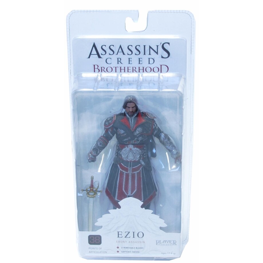 Assassins Creed Brotherhood 6 Figure Unhooded Ebony Ezio Multi