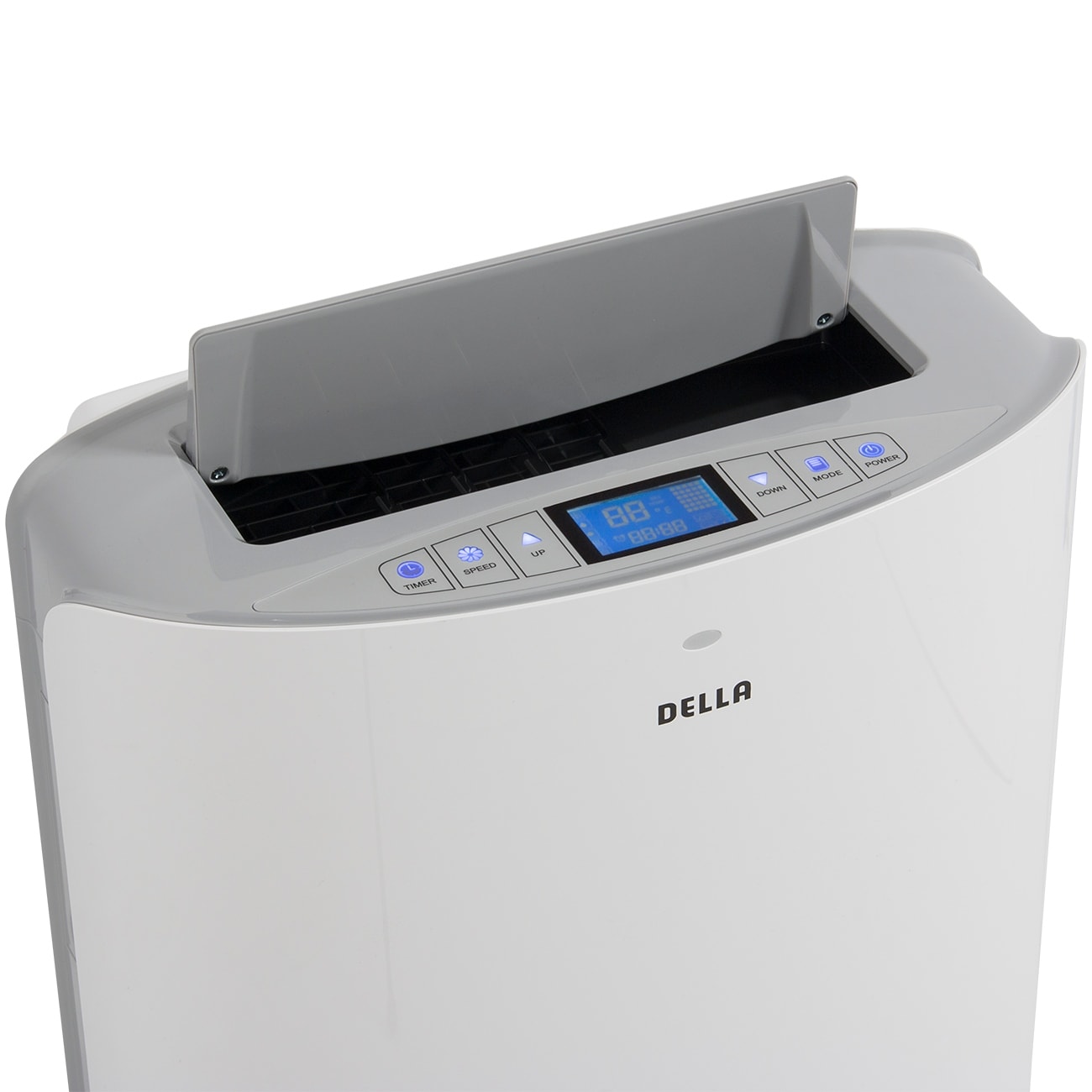 Shop Della 14,000 BTU Evaporative Portable Air Conditioner / Heater / Dehumidifier / Cooling Function LED Panel Control - Free Shipping Today ...