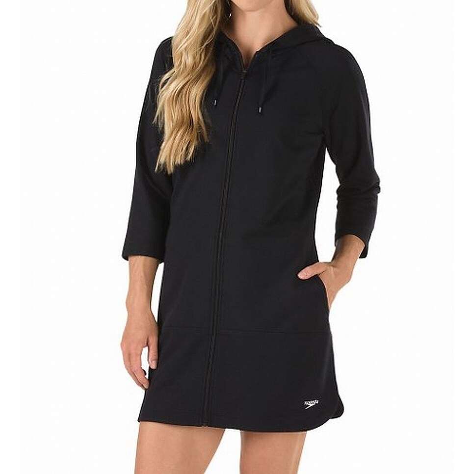 speedo hooded cover up