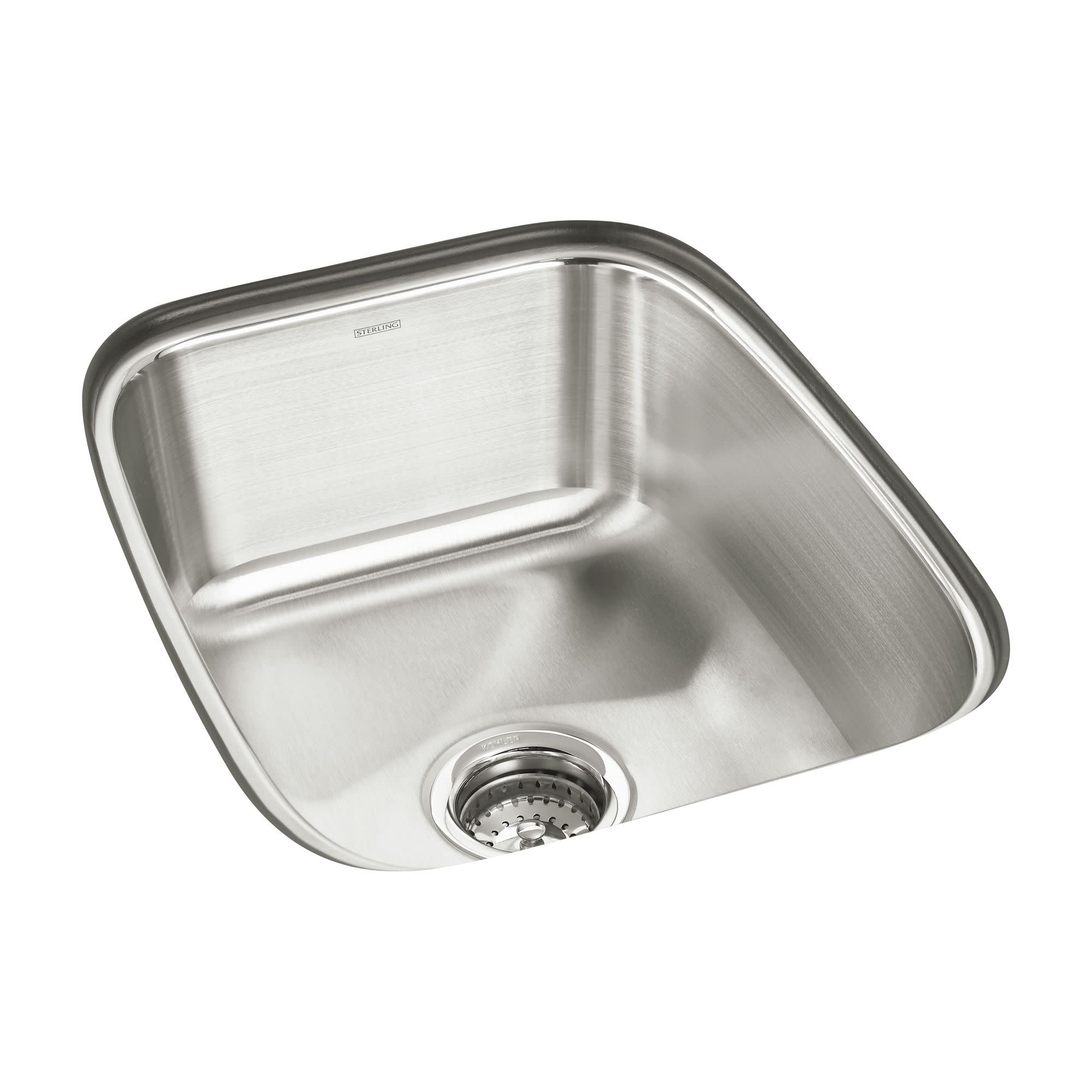 Sterling 11449 Springdale 16 1 2in Single Basin Undermount Sterling 11449 Springdale 16 1 2in Single Basin Undermount Stainless Steel Bar Sink With Silentshield Free Shipping Today