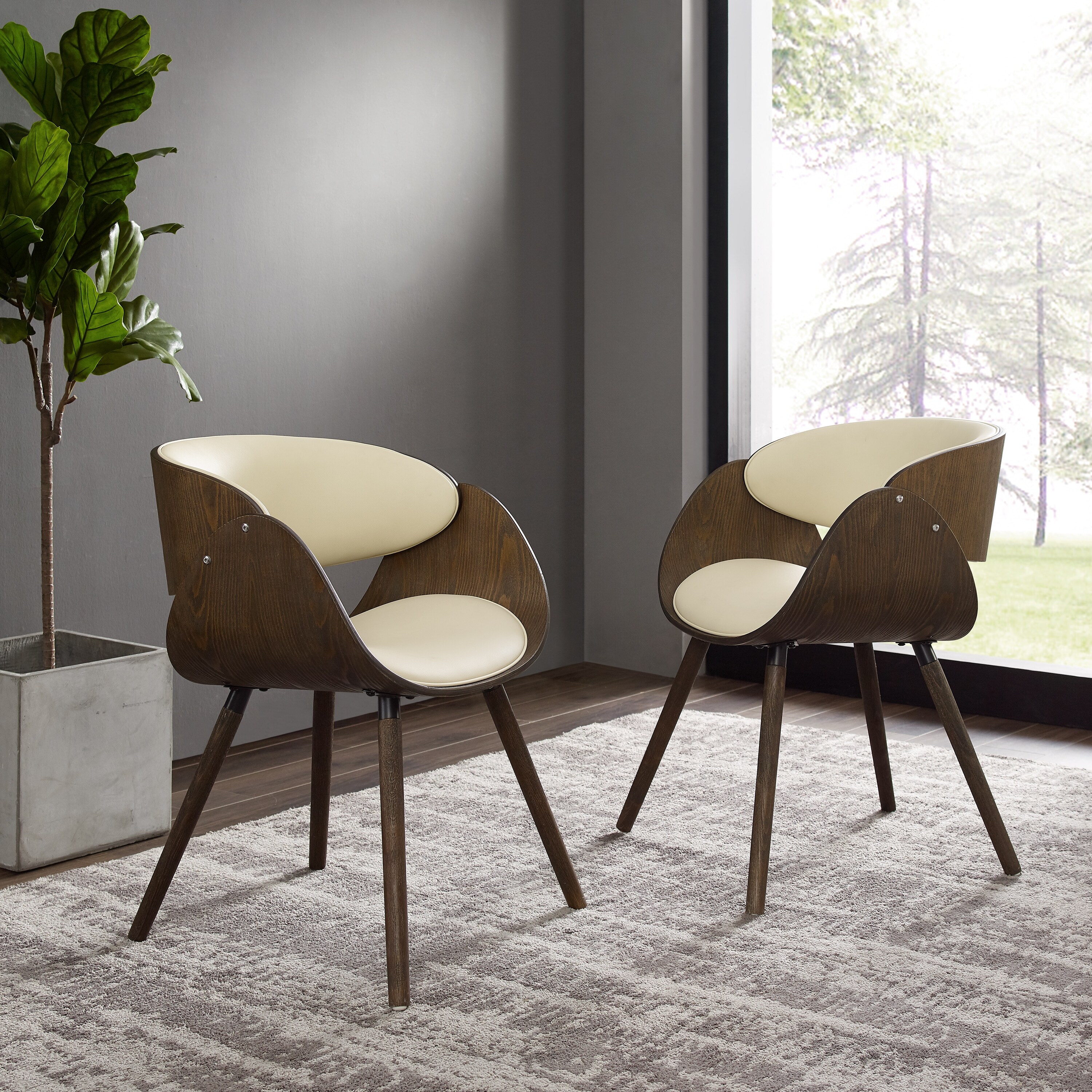 Corvus Mid Century Modern Accent Chair On Sale Overstock 20882542