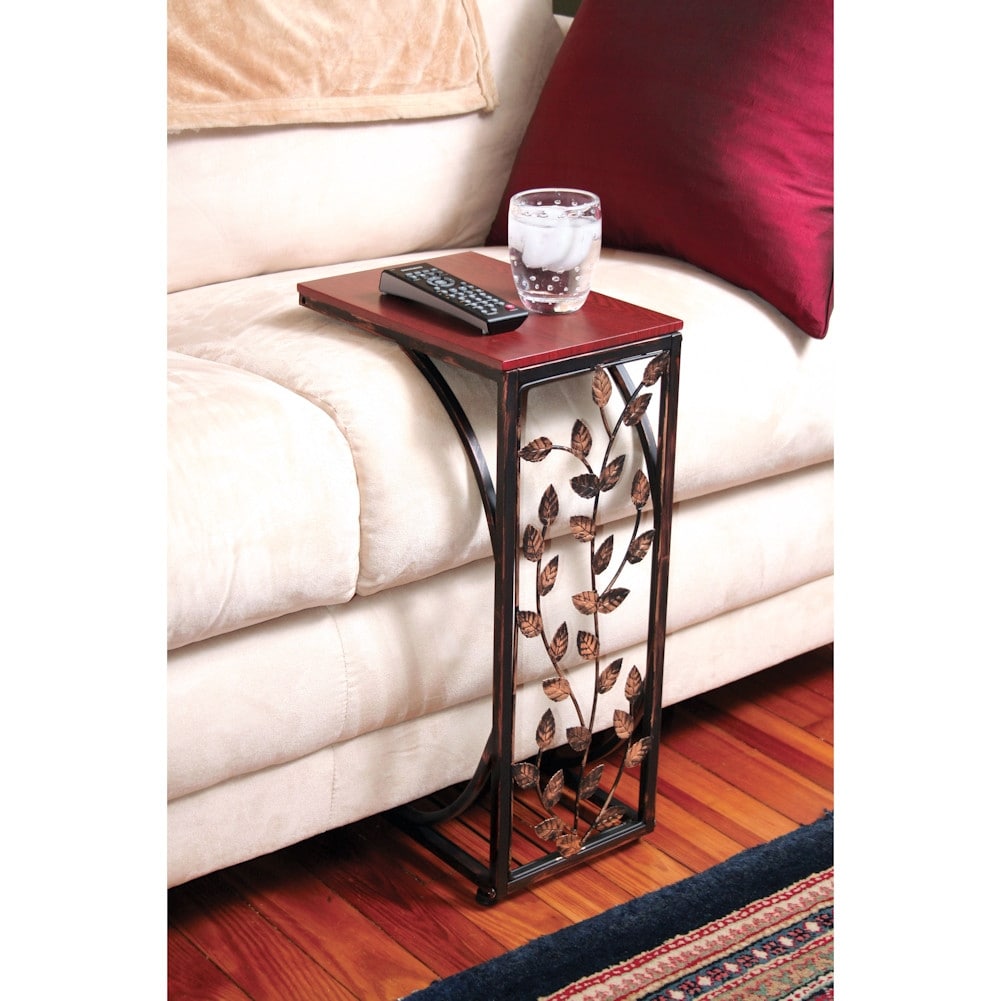 Leafside Wood Grain Top Sofa Side End Table On Free Leafside Wood Grain Top Sofa Side End Table On Free Shipping Orders Over 45 14831178