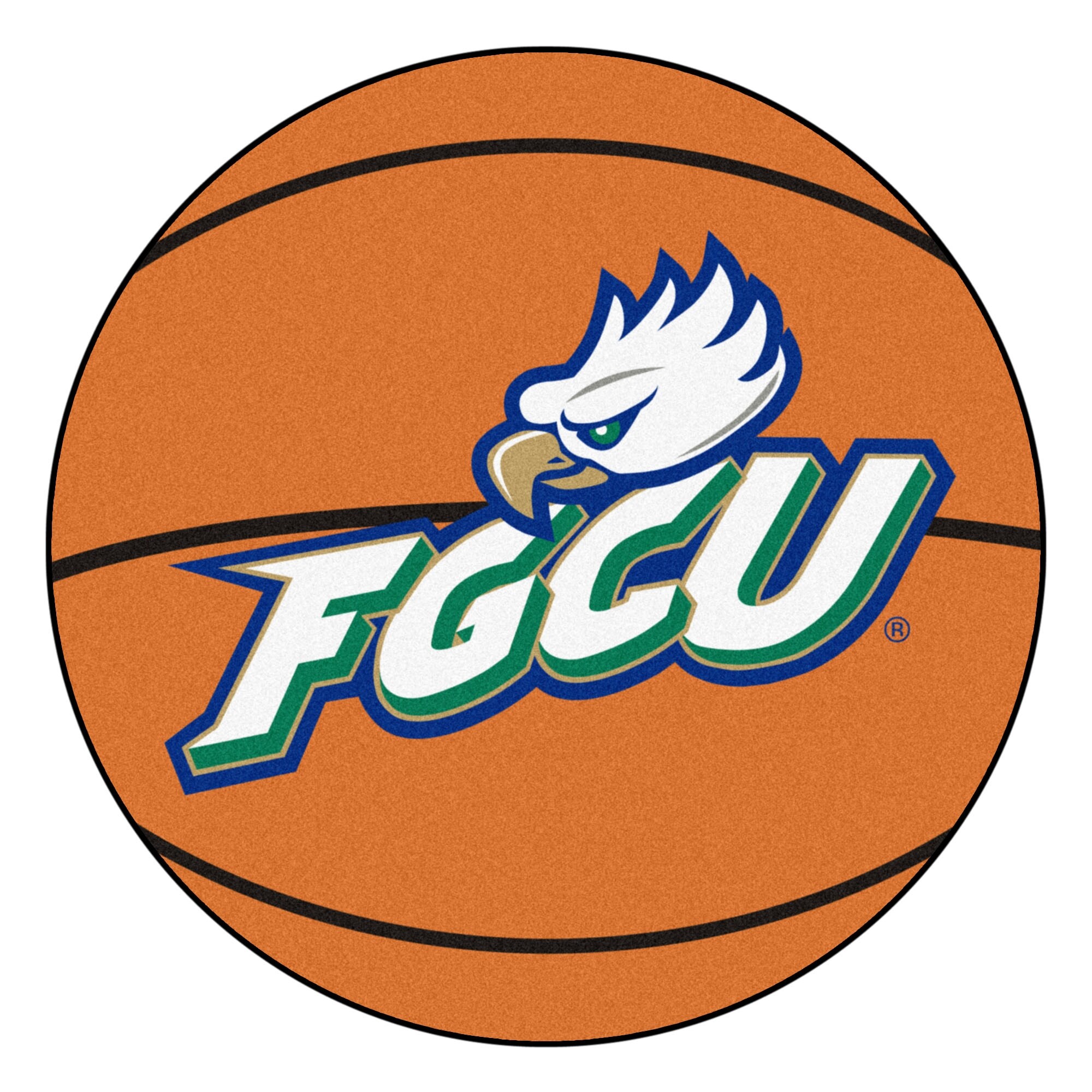 Shop Ncaa Florida Gulf Coast University Eagles Basketball Shaped