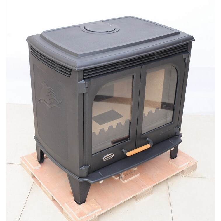 Shop Hiflame Hf577du 85 000btu H Extra Large Wood Stove With