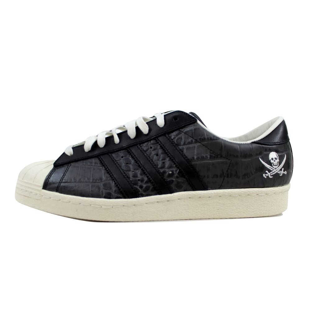 Adidas Men's Superstar 80v NBHD BlackBlack White B34070 Size 12 Adidas Men's Superstar 80v NBHD BlackBlack White B34070 Size 12