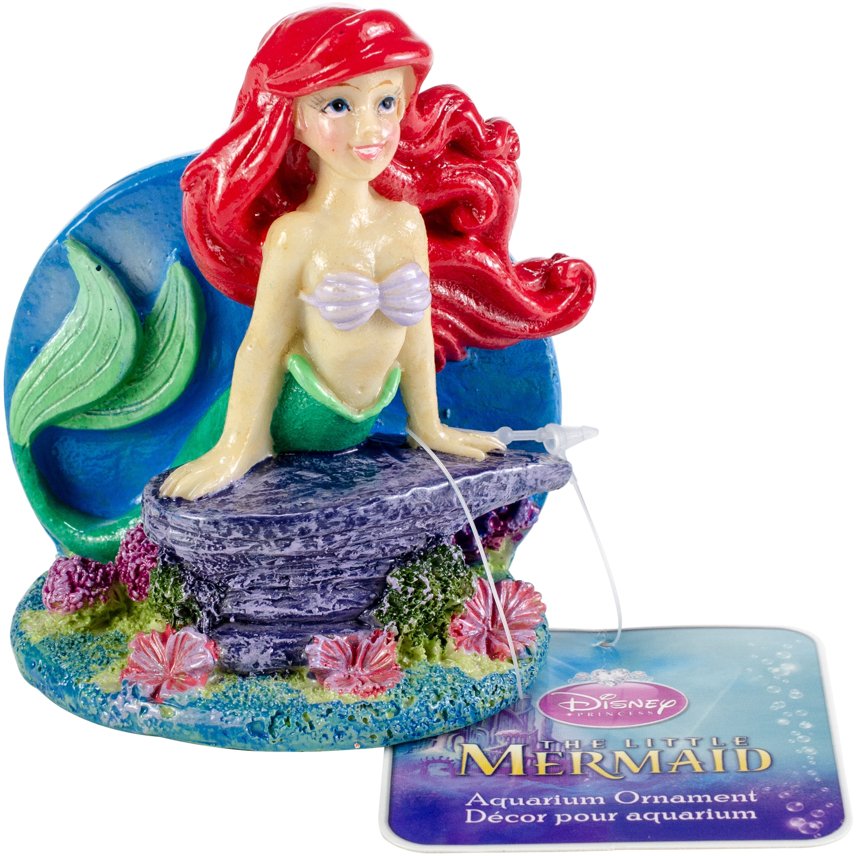 little mermaid aquarium ornaments