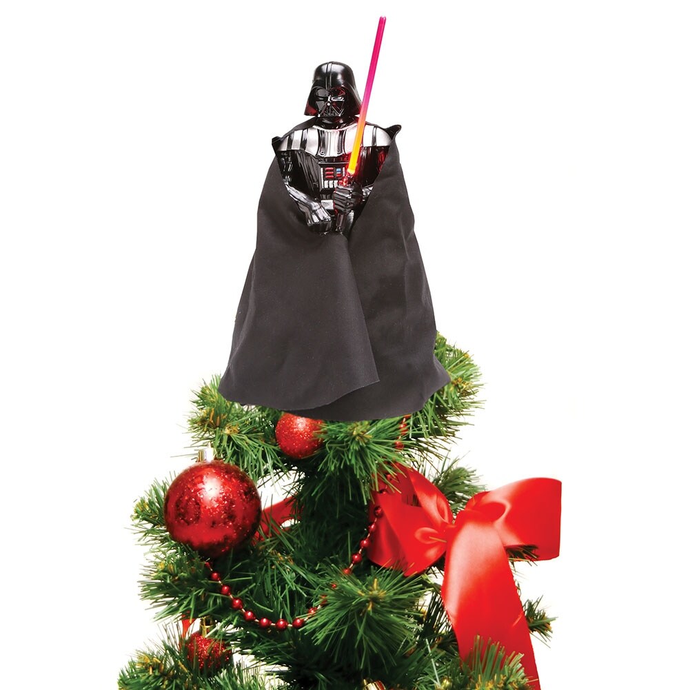 Shop Star Wars Tm Darth Vader Tree Topper With Led Light Saber