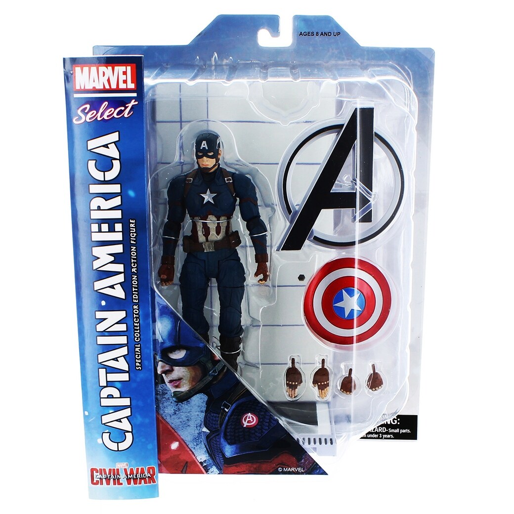 marvel select civil war captain america